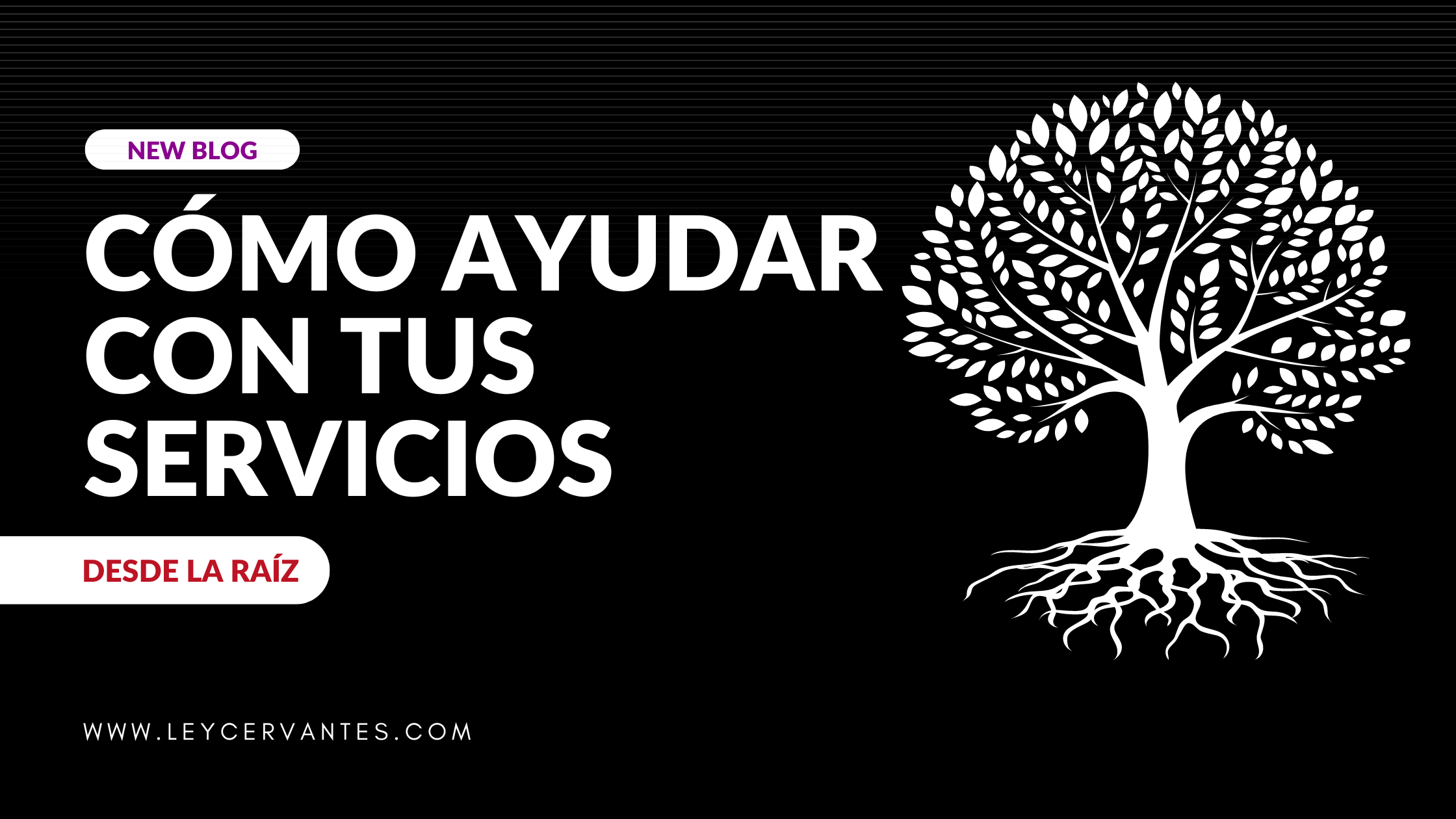 cómo ayudar con tus servicios